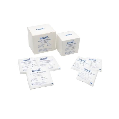 شاش طبي معقم كينميد مقاس 7.5 * 7.5