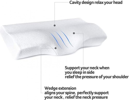 الوسادة الداعمة للنوم المريح ميموري فوم ماي ريست -...