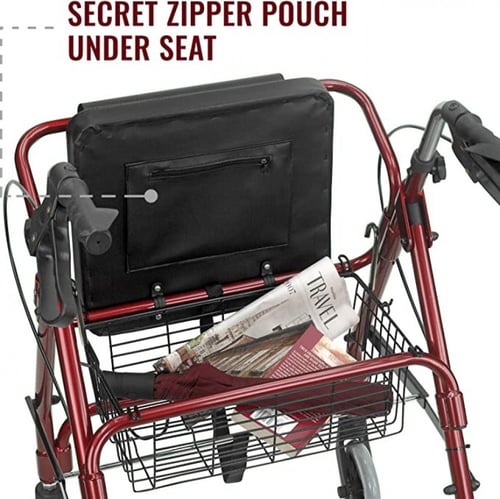 مشاية دوارة مع مقعد عريض Dorra JL966LH