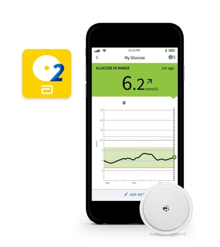 حساس قياس السكر بالدم - فري ستايل ليبرى 2 - Free S...