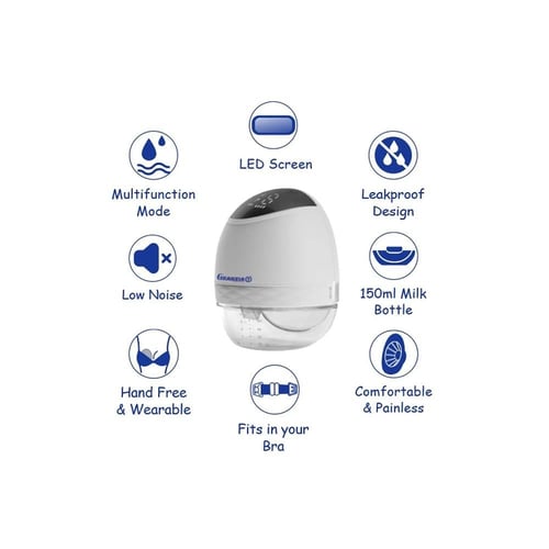 جهاز شفط حليب بامبينو سوتيافيد قابل للارتداء