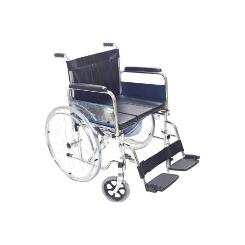 كرسي حمام متحرك بمقعد حرف U واسع 20 انش Dorra JL68...