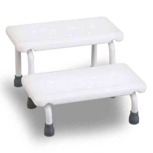 سلم حمام درجتان بارتفاع قابل للتعديل ابيض Dorra JL...