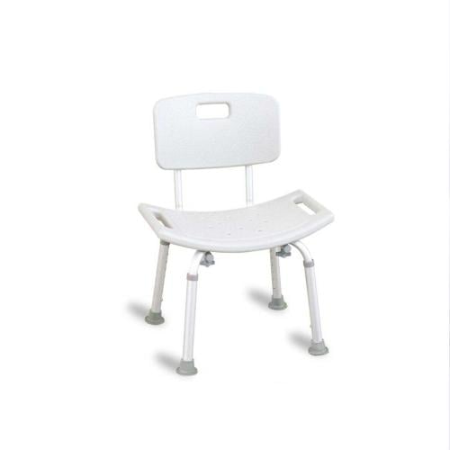 كرسي ترويش مع مسند ظهر ابيض Dorra JL738LQ