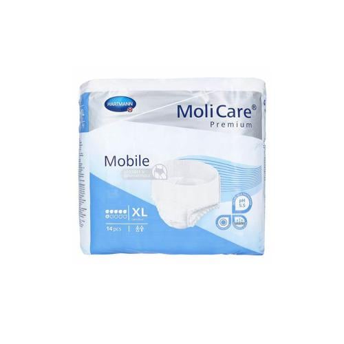 حفائض موليكير موبايل كلوت 14 حبة مقاس XL الالمانى