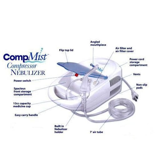 جهاز بخار استنشاق رذاذ ضاغط من كومب ميست - Comp Mi...