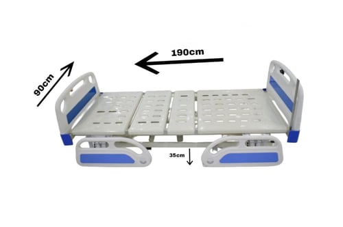سرير طبي كهربائي 4 حركات شديد الانخفاض جوانب فايبر