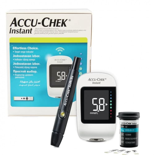 جهاز تحليل السكر بالدم اكواتشيك انستانت - Accu-Che...
