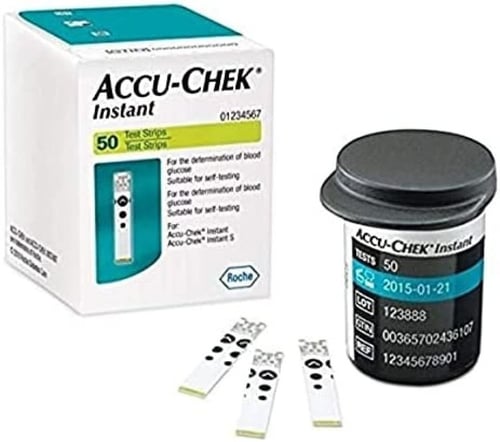 شرائط فحص السكر بالدم أكيو - تشيك انستانت ACCU-CHE...