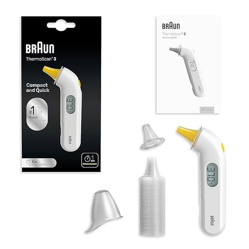 ميزان لقياس درجة الحرارة من داخل الاذن من براون -...