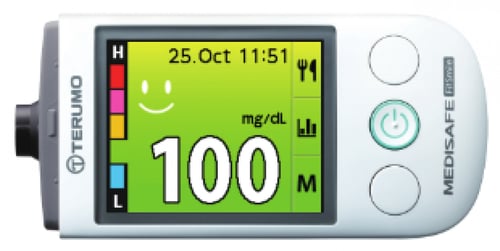 جهاز تحليل السكر بالدم ميديسيف فيت سمايل - Medisaf...