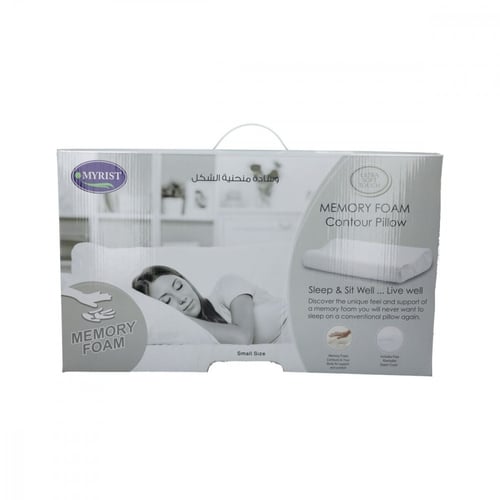 مخدة منحنية الشكل صغيرة ميموري فوم ماي ريست - MEMO...