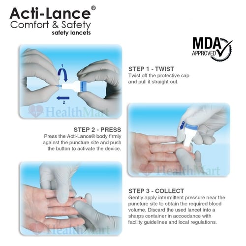 شكاكات لمرضى السكر من اكتي لانس صناعة بولندى