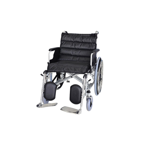 كرسي متحرك عريض بمقعد واسع 22 انش مع ساند ارجل JL9...