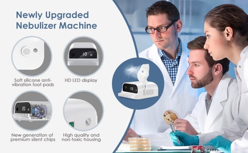 جهاز استنشاق البخار نيوبلايزر رقمى - AM CARE Diget...