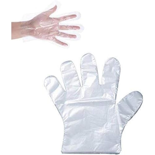 كفوف شفافة نايلون - كرتون به 10آلاف حبة - HDBE