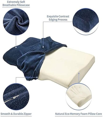 مخدة طبية مطورة من الميمورى فوم HT 104