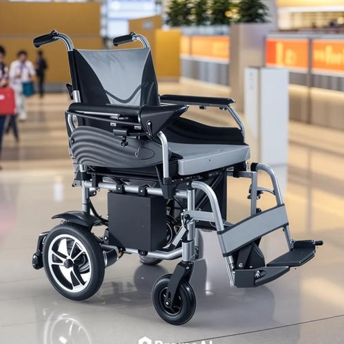 كرسي كهربائي اقتصادي 2 موتور قوي و 2 بطارية