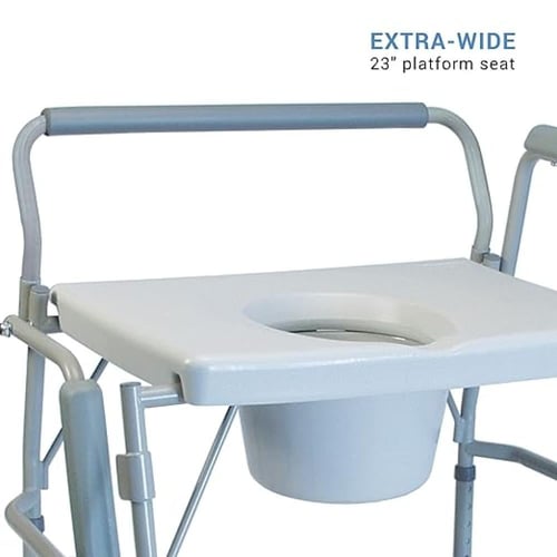 كرسي حمام عريض شديد التحمل 24 أنش لومكس الأمريكية