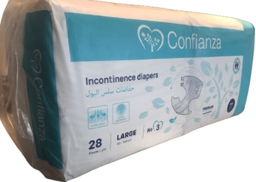 حفائض كبار السن كونفيانزا اليونانية لاصق Confianza...