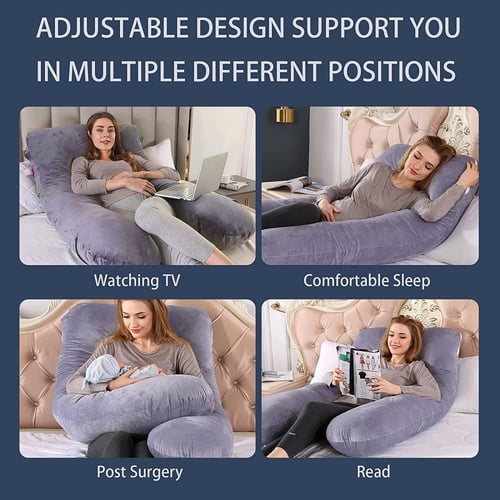 مخدة حوامل داعمة لكامل الجسم ماى ريست ( ارجوانى &...