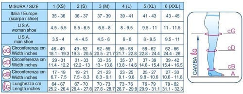 جوارب دوالي ايطالي فوق الركبة مفتوح ضغط 20-30 لون...