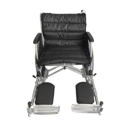 كرسي متحرك عريض بمقعد واسع 22 انش مع ساند ارجل JL9...