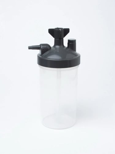 قارورة مرطب لجهاز توليد الاكسجين BUBBLE HUMIDIFIER