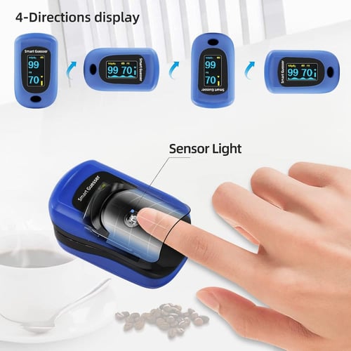 جهاز قياس نسبة الأكسجين و النبض بالدم بلص اوكسيميت...