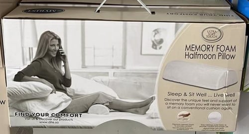 وسادة نصف القمر متعددة الاستخدامات ميموري فوم ماي...