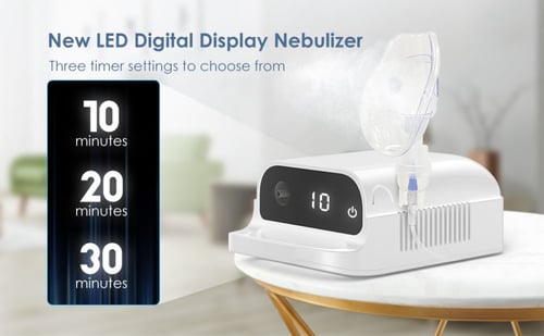جهاز استنشاق البخار نيوبلايزر رقمى - AM CARE Diget...