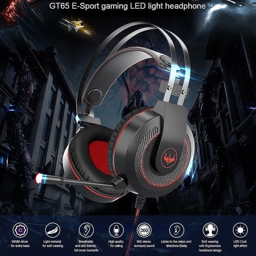 سماعة رأس OVLENG GT65 E-Sport للألعاب