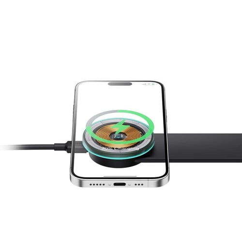 Baseus- حامل جوال C02 برو مع شحن لاسلكي مغناطيسي م...