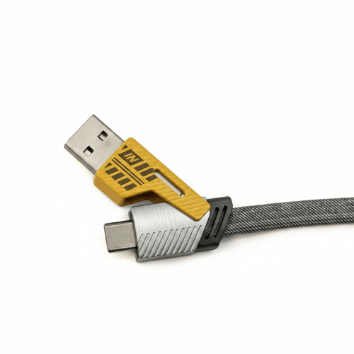 كيبل شحن 4 في 1 – PD 65W سريع ومتين