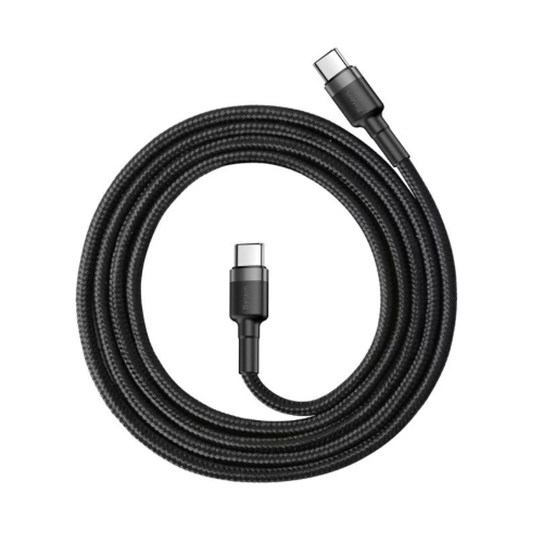 كيبل بيسوس USB-C PD2.0 60 واط (1 متر) – شحن سريع،...