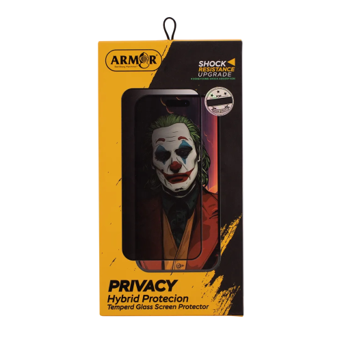 حماية شاشة خصوصية آيفون Armor 9H – زجاج مقوى مضاد...