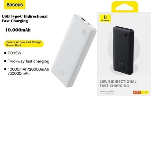 باور بانك بيسوس إيرباو 10,000 مللي أمبير – شحن سري...