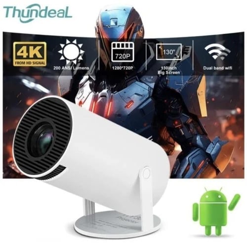 INSUP- جهاز عرض بروجكتر ذكي 4K