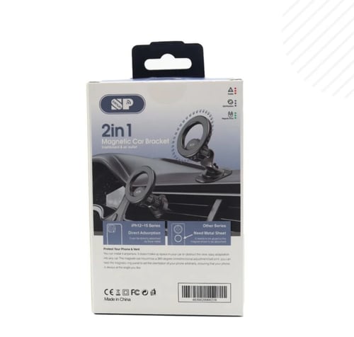 ستاند مغناطيسي متعدد الاستخدامات للسيارة - 2 في 1...