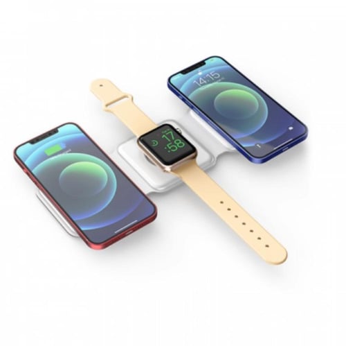 منصة شحن لاسلكي مغناطيسي قابل للطي 3 في 1