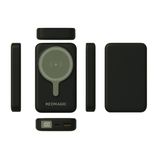 باور بانك لاسلكي مغناطيسي 10000mAh من Red Magic