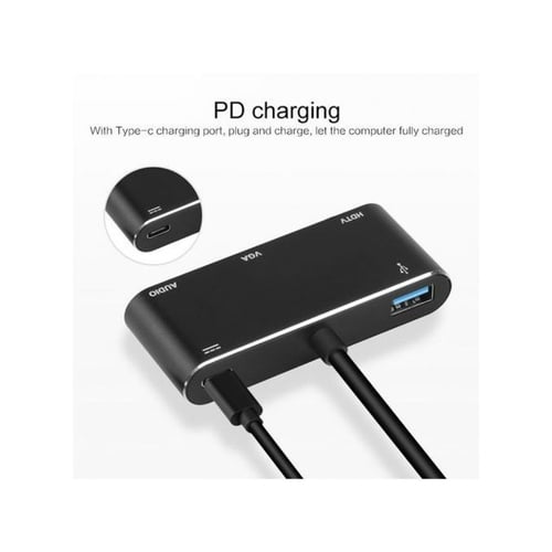 محول تايب سي خمسة في واحد: الحل الشامل لتوصيل وتوس...