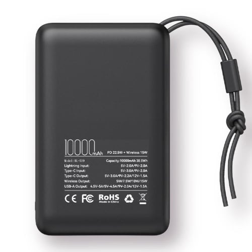 شاحن متنقل لاسلكي مغناطيسي Belk بقوة 10000mAh - شح...