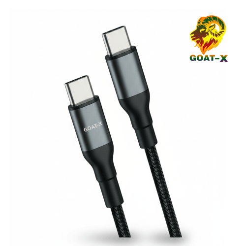 كيبل GOAT-X Type-C إلى Type-C بقوة 65W – شحن سريع...