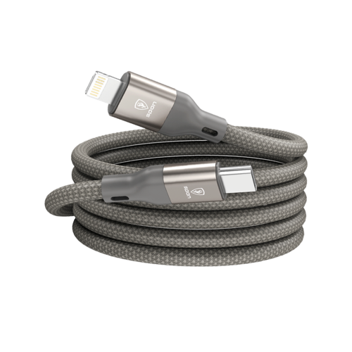 كيبل SPON المغناطيسي المرتب – شحن سريع حتى 27 واط...