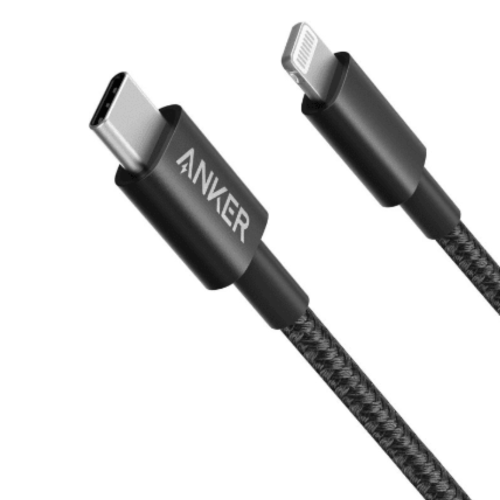 كيبل انكر ايفون 322 للشحن السريع من تايب سي - 90 س...