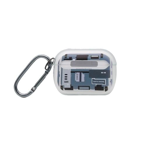 كفر سماعة ايربودز شفاف ملون