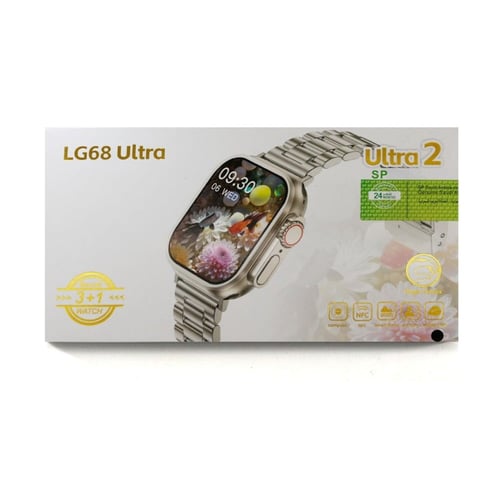 ساعة TRYTOO LG68 الترا اموليد الذكية بثلاث اساور و...