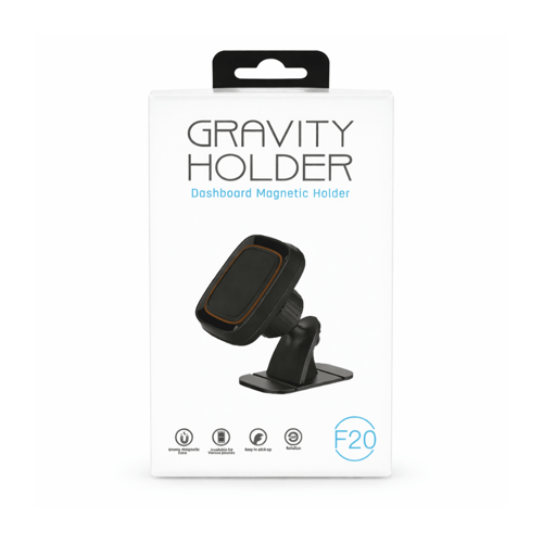 حامل جوال مغناطيسي للسيارة Gravity Holder F20 – تث...