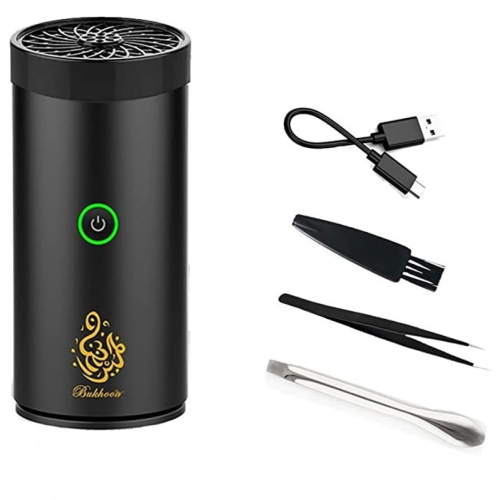 بخور كهربائي متنقل للسيارة والمنزل من ماركة Bukhor